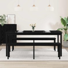 Vidaxl Jedilne mize 180 x 90 x 75 cm Inženirski les Pravokotna