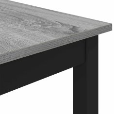 Vidaxl Jedilne mize 180 x 90 x 75 cm Inženirski les Pravokotna