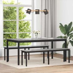 Vidaxl Jedilne mize 180 x 90 x 75 cm Inženirski les Pravokotna