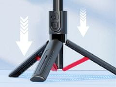 Verkgroup 3v1 univerzalni teleskopski selfie stick in tripod bluetooth daljinec 90cm