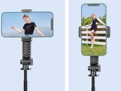 Verkgroup 3v1 univerzalni teleskopski selfie stick in tripod bluetooth daljinec 90cm