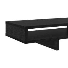 Vidaxl Stojalo za monitor Črna 100 x 27 x 15 cm Konstruiran les