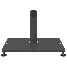 Vidaxl Podstavek za senčnik 25.95 kg Temno siva Kvadrat