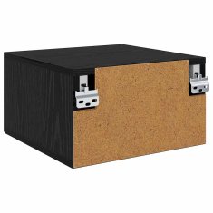 Vidaxl Stenska nočna omarica 35 x 35 x 20 cm Inženirski les