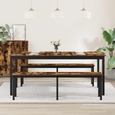 Vidaxl Jedilne mize 180 x 90 x 75 cm Inženirski les Pravokotna