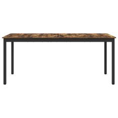 Vidaxl Jedilne mize 180 x 90 x 75 cm Inženirski les Pravokotna