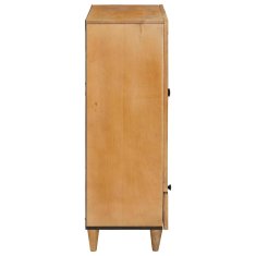 Vidaxl Visok predalnik 60 x 33 x 100 cm Masiven les manga