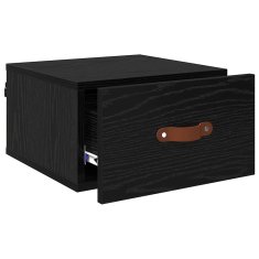 Vidaxl Stenska nočna omarica 35 x 35 x 20 cm Inženirski les