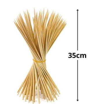 Rayher.	 Lesene palčke 35cm, 3mm, 100 kosov