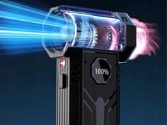 Verkgroup Aku. večnamenski puhalnik USB LCD 130.000vrt/min