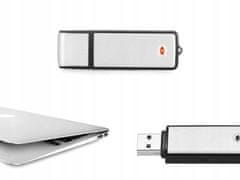 Verkgroup Mini aku. vohunski snemalnik USB ključek diktafon 8GB