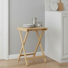 Vidaxl Kuhinjski Pult Naravna 40 x 30 x 53,5 cm Bambus