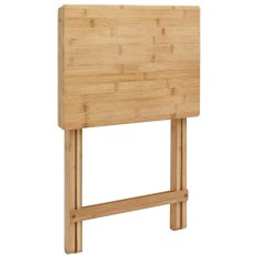 Vidaxl Kuhinjski Pult Naravna 40 x 30 x 53,5 cm Bambus