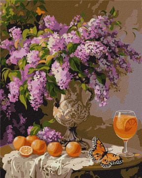 Rayher.	 Slikanje po številkah, Lilac aroma, 40x50 cm