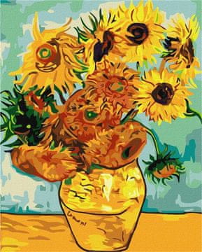 Rayher.	 Slikanje po številkah, Sunflowers Van Gogh, 40x50 cm