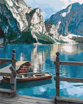 Rayher.	 Slikanje po številkah, Mountain peace, 40x50 cm
