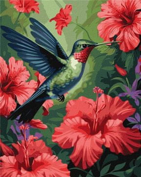 Rayher.	 Slikanje po številkah, In the Garden of Eden, 40x50 cm