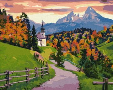 Rayher.	 Slikanje po številkah, Autumn silence, 40x50 cm