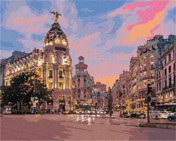 Rayher.	 Slikanje po številkah, Evening Spain, 40x50 cm