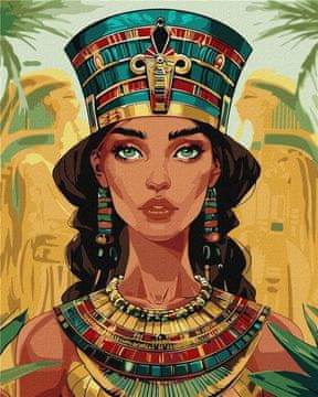 Rayher.	 Slikanje po številkah, Egyptian princess, 40x50 cm