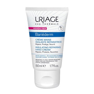 Uriage Zaščitna in obnovitvena krema za roke Bariéderm (Izolacijska obnovitvena krema za roke) 50 ml