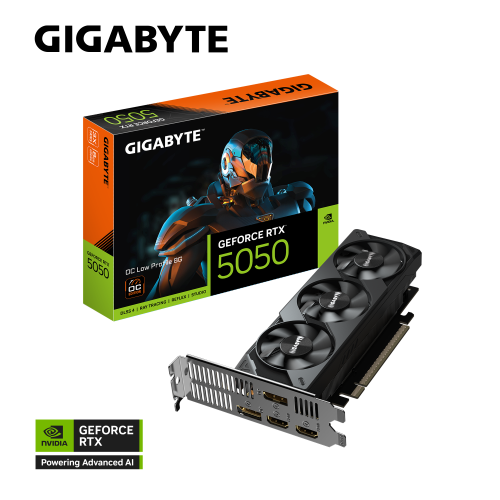 Zmogljiva grafična kartica Gigabyte GeForce RTX 5050