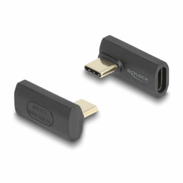Delock adapter kotni USB TipC 90° 240W 40Gb 8K 60Hz 60244