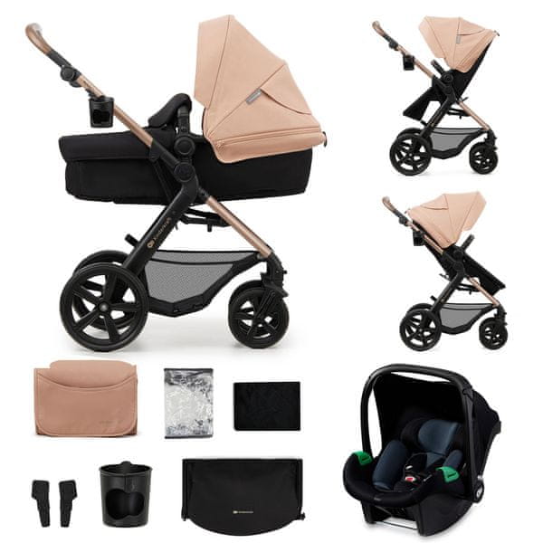 Kinderkraft MOOV 2 3 v 1 voziček