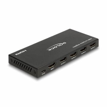 Delock množilnik HDMI 4x1 4K/60Hz 18652