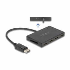 Delock množilnik DisplayPort 4x1 4K MST 87794