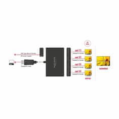 Delock množilnik DisplayPort 4x1 4K MST 87794