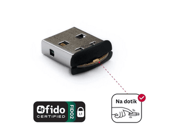 Nitrokey Nitrokey 3A Mini varnostni ključ, USB-A (NK3AM)