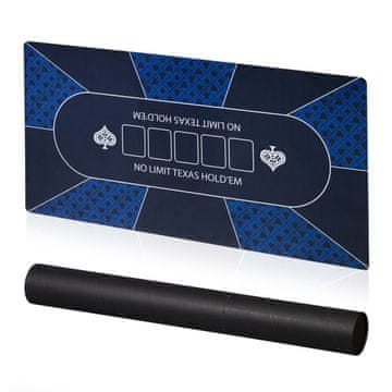 Northix Podloga za poker 120x60 cm nedrseča vodoodporna