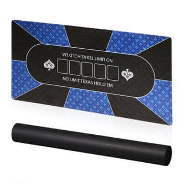 Northix Podloga za poker 120x60 cm nedrseča vodotesna