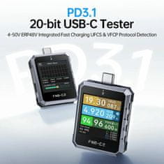 FNIRSI tester USB napajanja TipC E-Marker FNB-C2
