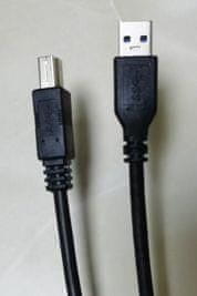 MicroConnect Kabel USB 3.0 A (M) - B (M), 3m povezovalni