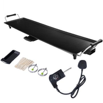 Northix Električna žar plošča 1800W 90x23cm nastavljiva temperatura