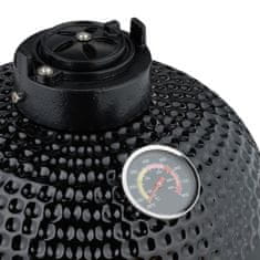 Northix Keramični žar Kamado na oglje za peko žar in kuhanje
