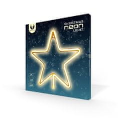 Forever Dekorativna LED osvetlitev neon Christmas star - white