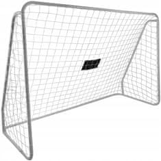 Kruzzel Kovinski nogometni gol in podloga za natančnost 240x170cm