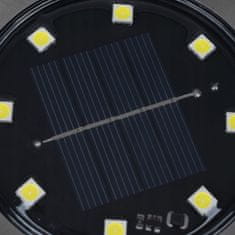 Malatec Set 12x inox zunanja solarna talna svetilka 6000K