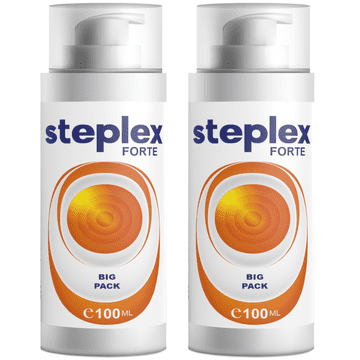 steplex Forte Krema – 100ml visoko dozirana – S hialuronom in izvlečkom jantarja – Originalna švicarska receptura – Paket 2 kosa