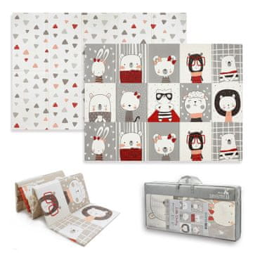 Severno Dvostranska igralna podloga iz pene za otroke Severno Kids Little Darling 180x120 cm