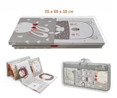 Severno Dvostranska igralna podloga iz pene za otroke Severno Kids Little Darling 180x120 cm