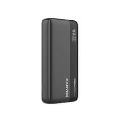 Canyon PB-240 powerpank, 25000mAh, zaslon, temno siv (CNS-CPB240)