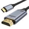 VYZIO® USB-C na HDMI kabel 4K 60Hz, 2m, Ultra HD video prenos za prenosnik, telefon in TV, plug & play | USBCX