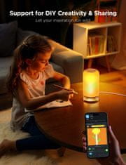Govee Table Lamp 2 namizna svetilka, 350 lumnov, RGBIC, Smart control