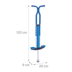Northix Modra pogo palica za otroke, izboljšajte koordinacijo in ravnotežje