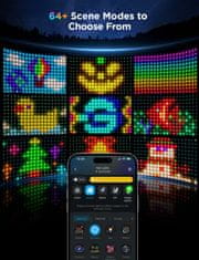Govee Net Lights LED lučke v mreži, RGBIC, IP65