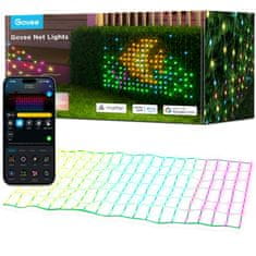 Govee Net Lights LED lučke v mreži, RGBIC, IP65